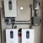 10KWh lifepo4 battery & 10kw split hybrid inverter installation project